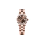 RLX Lady-Datejust 31mm 279135RBR Chocolate Diamond Dial Jubilee Bracelet