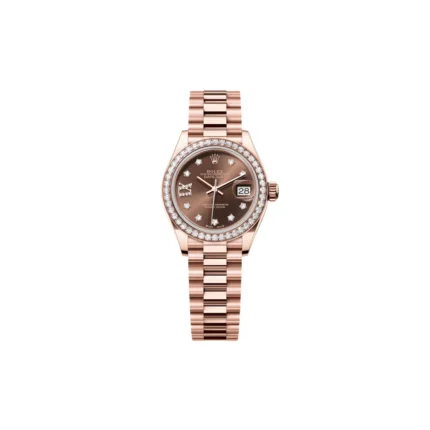 RLX Lady-Datejust 31mm 279135RBR Chocolate Diamond Dial Jubilee Bracelet