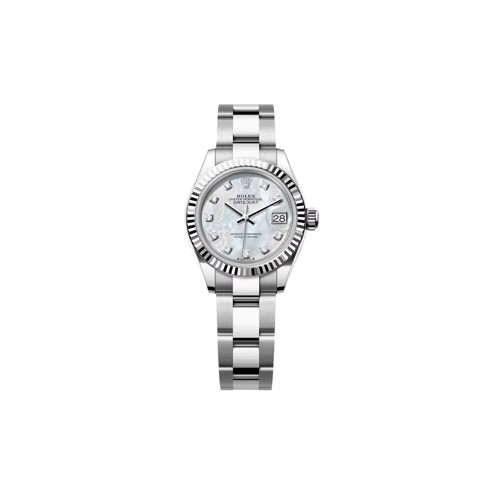 P0191-1 RLX Lady-Datejust 31mm 279174 Mother Of Pearl Diamond Dial Oyster Bracelet - Image 1