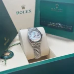 RLX Lady-Datejust 31mm 279174 Mother Of Pearl Diamond Dial Oyster Bracelet - Image 10