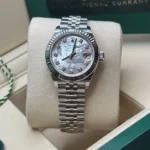 RLX Lady-Datejust 31mm 279174 Mother Of Pearl Diamond Dial Oyster Bracelet - Image 12
