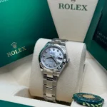 RLX Lady-Datejust 31mm 279174 Mother Of Pearl Diamond Dial Oyster Bracelet - Image 5