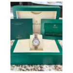 RLX Lady-Datejust 31mm 279171 White Roman Oyster Stainless Steel and Rose Gold - Image 10