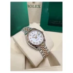 RLX Lady-Datejust 31mm 279171 White Roman Oyster Stainless Steel and Rose Gold - Image 4
