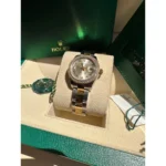 RLX Lady-Datejust 31mm 279383RBR Silver Roman Dial Yellow Rolesor Oyster Bracelet - Image 4