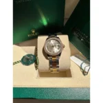 RLX Lady-Datejust 31mm 279383RBR Silver Roman Dial Yellow Rolesor Oyster Bracelet - Image 5