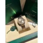 RLX Lady-Datejust 31mm 279383RBR Silver Roman Dial Yellow Rolesor Oyster Bracelet - Image 8