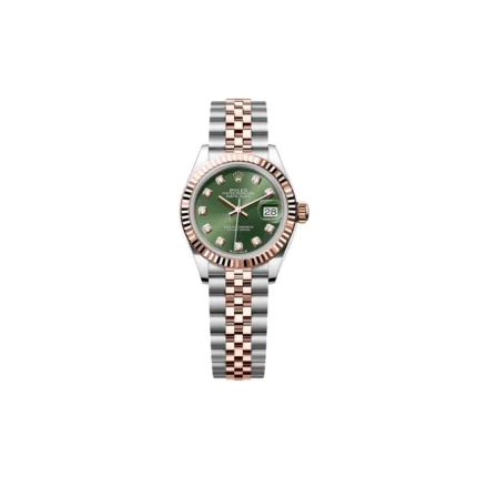 RLX Lady-Datejust 31mm 279171 Green Diamond Oyster Stainless Steel and Rose Gold