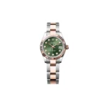 RLX Lady-Datejust 31mm 279171 Green Diamond Oyster Stainless Steel and Rose Gold - Image 2