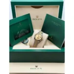 RLX Lady-Datejust 31mm 279173 Champagne Diamond Dial Oyster Bracelet - Image 11