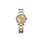 RLX Lady-Datejust 31mm 279173 Champagne Diamond Dial Oyster Bracelet - Image 2