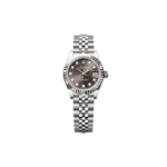 RLX Lady-Datejust 31mm 279174 Dark Grey Diamond Dial Oyster Bracelet