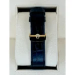 Rolex 1908 Yellow Gold Black Dial Black Alligator Strap - 52508-0002 - Image 6