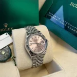 RLX Lady-Datejust 31mm 279174 Pink Dial Oyster Bracelet - Image 4