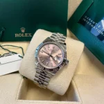 RLX Lady-Datejust 31mm 279174 Pink Dial Oyster Bracelet - Image 5