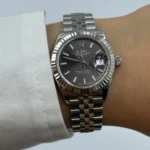 RLX Lady-Datejust 31mm 279174 Dark Grey Dial Oyster Bracelet - Image 12