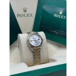 RLX Lady-Datejust 31mm 279173 Silver Diamond Dial Oyster Bracelet - Image 10