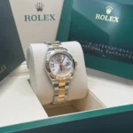 RLX Lady-Datejust 31mm 279173 Silver Diamond Dial Oyster Bracelet - Image 4