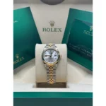 RLX Lady-Datejust 31mm 279173 Silver Diamond Dial Oyster Bracelet - Image 9