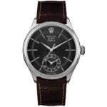 RCellini Dual Time Solid 18k White Gold Men's Watch 50529-0010 - Image 2