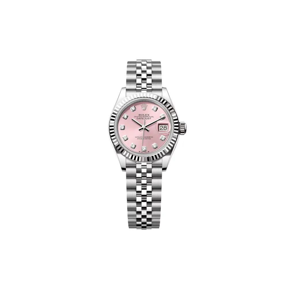P0215-1 RLX Lady-Datejust 31mm 279174 Pink Diamond Dial Oyster Bracelet - Image 1