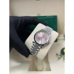 RLX Lady-Datejust 31mm 279174 Pink Diamond Dial Oyster Bracelet - Image 11