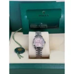 RLX Lady-Datejust 31mm 279174 Pink Diamond Dial Oyster Bracelet - Image 3