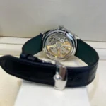 Rolex 1908 Platinum Ice Blue Dial Black Alligator Strap - 52506-0003 - Image 3