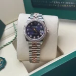 RLX Lady-Datejust 31mm 279381RBR Aubergine Diamond Dial Oyster Bracelet - Image 8
