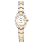 RLX Lady-Datejust 31mm 279383RBR White Roman Dial Yellow Rolesor Oyster Bracelet - Image 4
