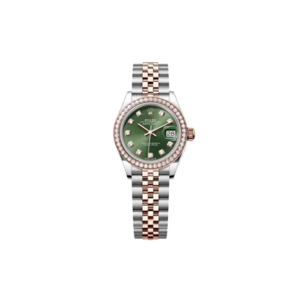 RLX Lady-Datejust 31mm 279381RBR Green Diamond Dial Oyster Bracelet