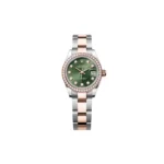 RLX Lady-Datejust 31mm 279381RBR Green Diamond Dial Oyster Bracelet - Image 2