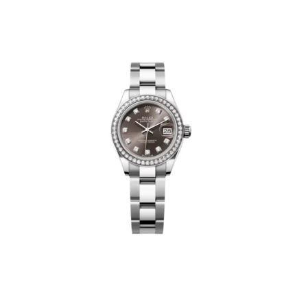 RLX Lady-Datejust 31mm 279384RBR Dark Gray set with Diamonds