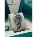 RLX Lady-Datejust 31mm 279384RBR Dark Gray set with Diamonds - Image 8