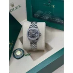 RLX Lady-Datejust 31mm 279384RBR Dark Gray set with Diamonds - Image 11