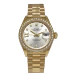 RLX Lady-Datejust 31mm 279138RBR Silver Dial President Bracelet Watch - Image 3