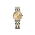 RLX Datejust m278383-0025/0026 31mm Champagne Dial Oyster Bracelet