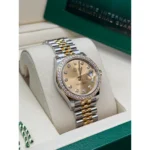 RLX Datejust m278383-0025/0026 31mm Champagne Dial Oyster Bracelet - Image 4