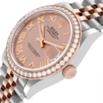 RLX Datejust m278381-0001/0002 Rose Roman Dial Diamond-Set Bezel 31mm - Image 6