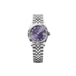 RLX Datejust m278274-0025/0026 Aubergine 31mm Dial Oyster Watch