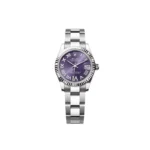 RLX Datejust m278274-0025/0026 Aubergine 31mm Dial Oyster Watch - Image 2