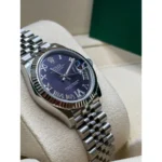 RLX Datejust m278274-0025/0026 Aubergine 31mm Dial Oyster Watch - Image 6