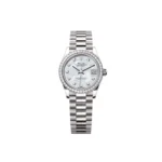 RLX Datejust m278289RBR-0005 31mm Datejust Diamond Bezel MOP Dial