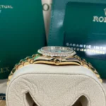 RLX Datejust m278288RBR-0006 White Mother-of-Pearl 31mm Dial President Bracelet Watch - Image 3