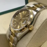 RLX Datejust 36mm 126233 Champagne Dial Jubilee Bracelet Watch - Image 10