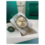 RLX Datejust 36mm 126233 Champagne Dial Jubilee Bracelet Watch - Image 5