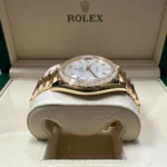 RLX Day-Date 40mm White Mother-of-Pearl Dial President Watch 228348RBR-0046 - Image 3