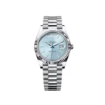 RLX Day-Date "President" 40mm Platinum Ice Blue Index Dial - 228236