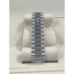 RLX Day-Date "President" 40mm Platinum Ice Blue Index Dial - 228236 - Image 7