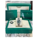 RLX Datejust m278384RBR-0021/0022 Mint Green 31mm Dial Oyster Watch - Image 11
